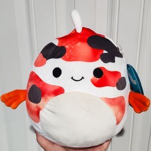 8" Squishmallow Dandii koi fish soft plush Kellytoy gift toy